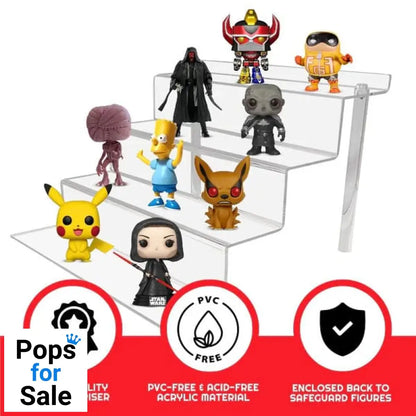 Evoretro Acrylic Shelf Riser 2-Pack RS9