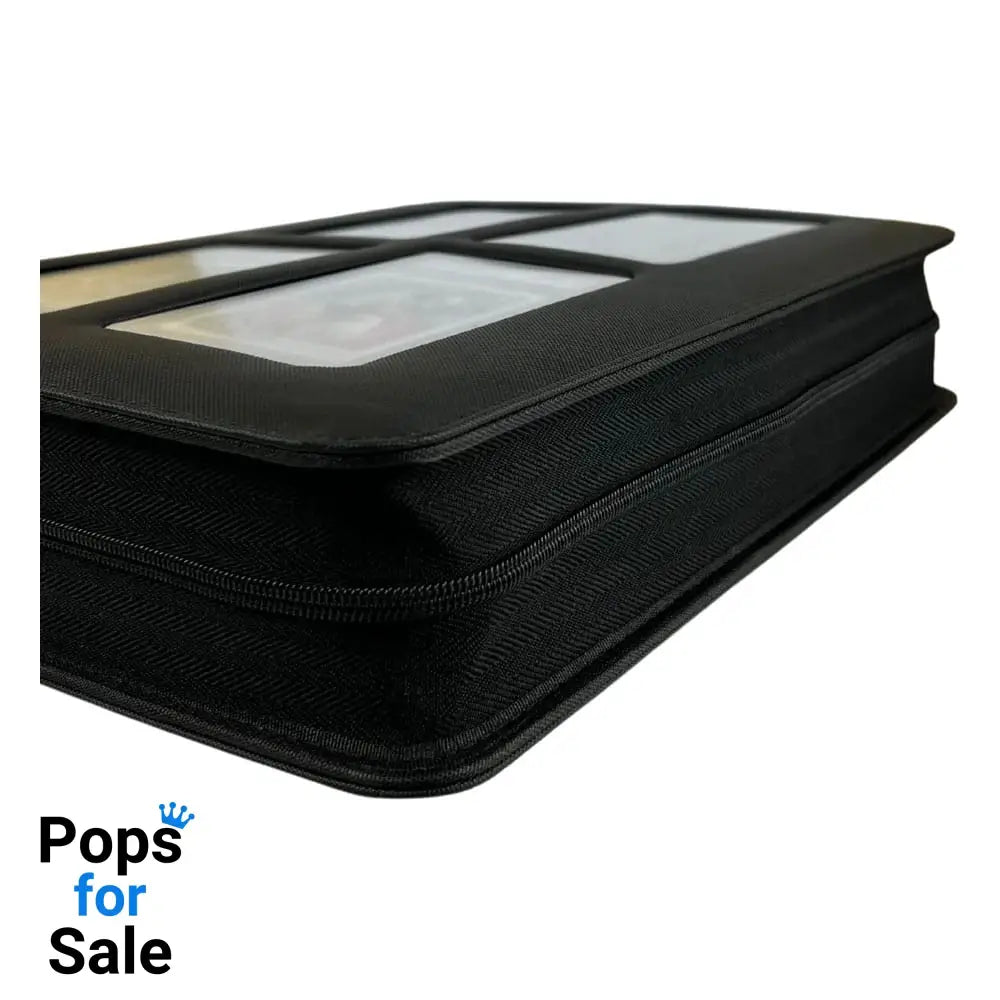 Evoretro Premium Card Slab Binder with Window Black Card Binders & Sheets