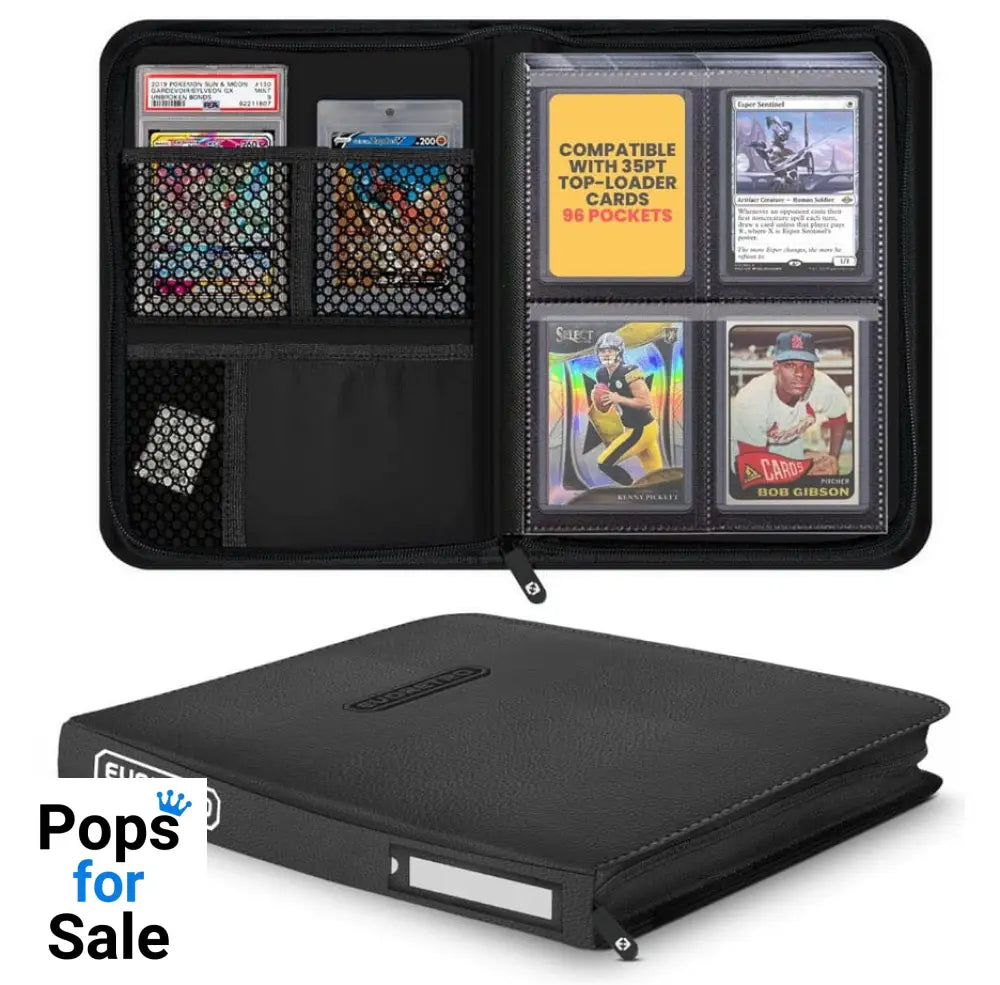 Evoretro Shield+ Topload Cards Binder Compact 96 Karten Black