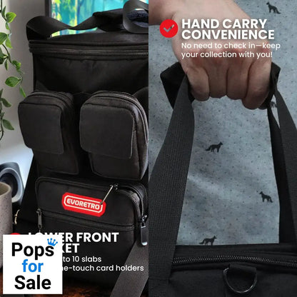 Evoretro Trading Card Backpack Black