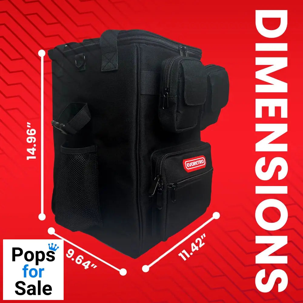 Evoretro Trading Card Backpack Black