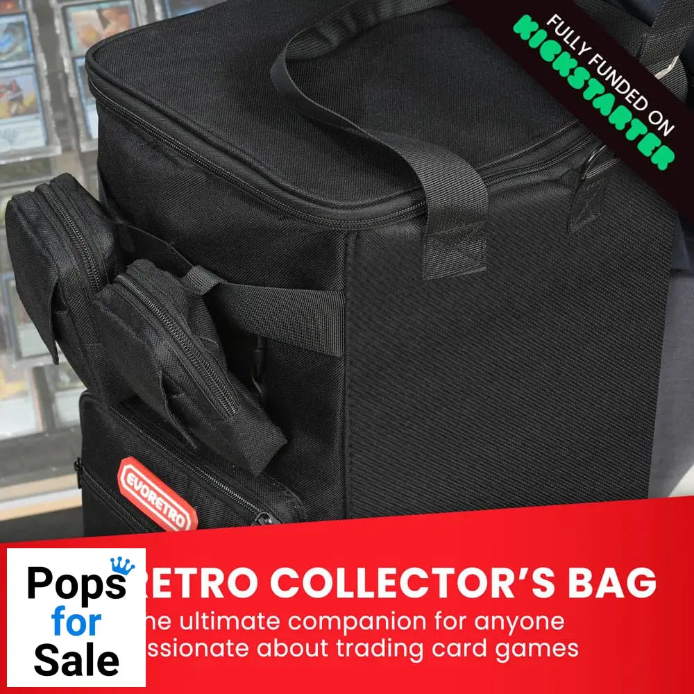 Evoretro Trading Card Backpack Black