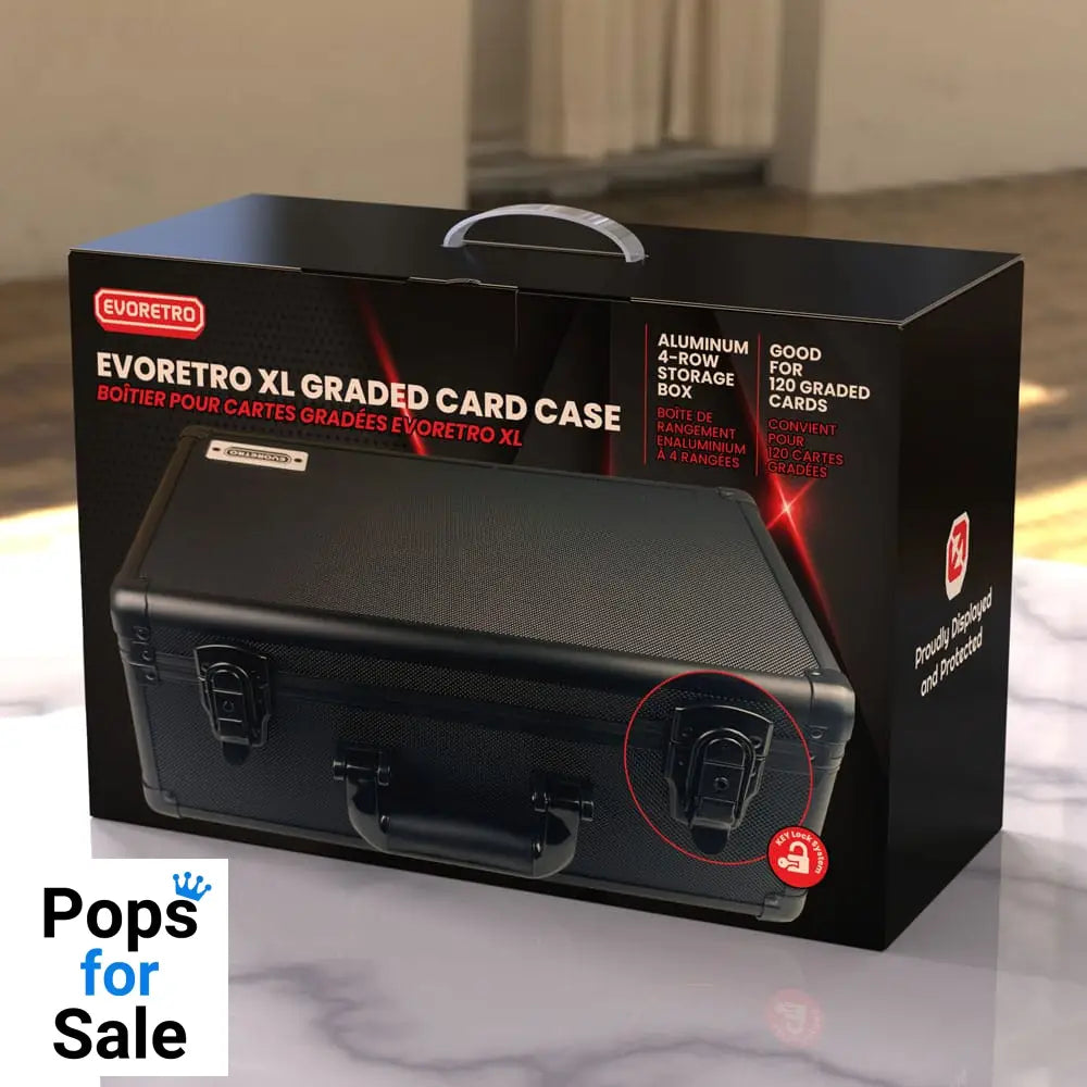 Evoretro Trading Card Suitcase Black XL Bags