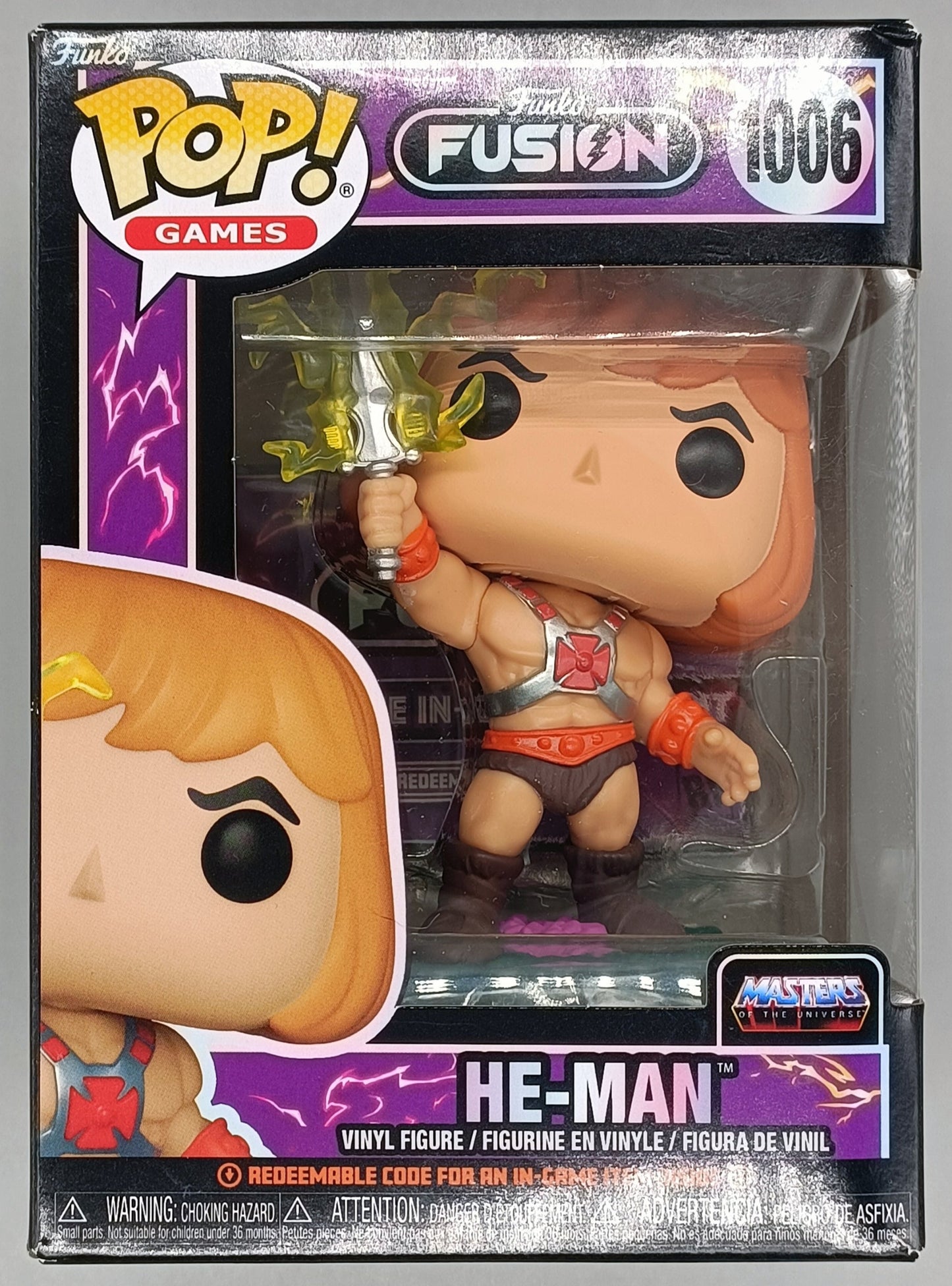 1006 He-Man - Masters of the Universe - Funko Fusion Box Damaged Funko POP