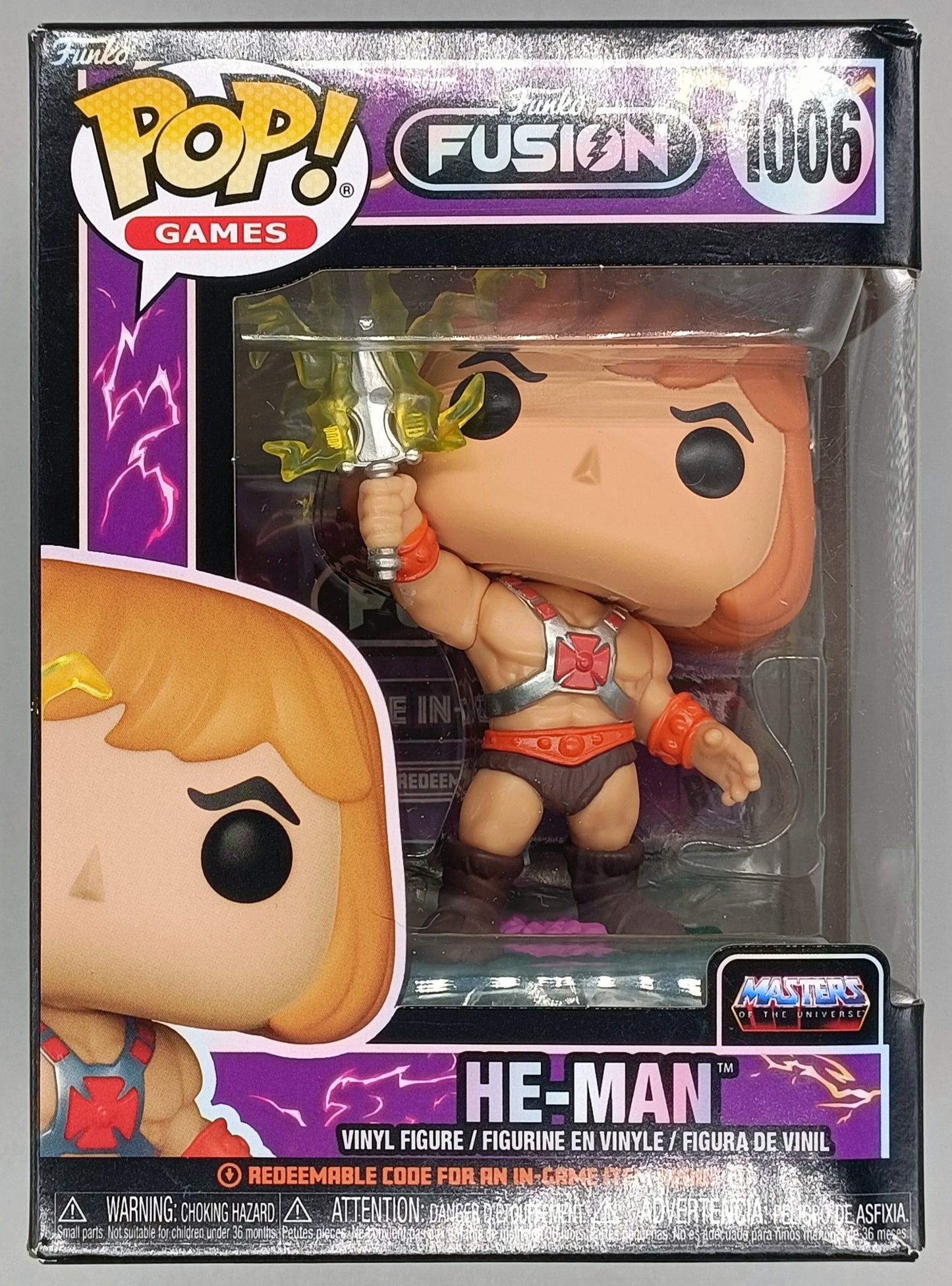 1006 He-Man - Masters of the Universe - Funko Fusion Box Damaged Funko POP