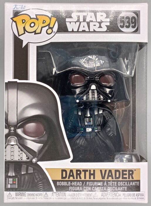 #539 Darth Vader - Star Wars - Box Damaged Funko POP