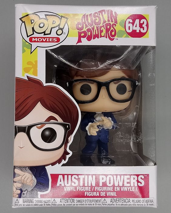 643 Austin Powers (Blue Suit) - Box Damaged Funko POP