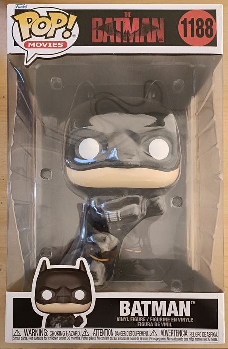#1188 Batman 10 Inch DC - The Batman Funko POP
