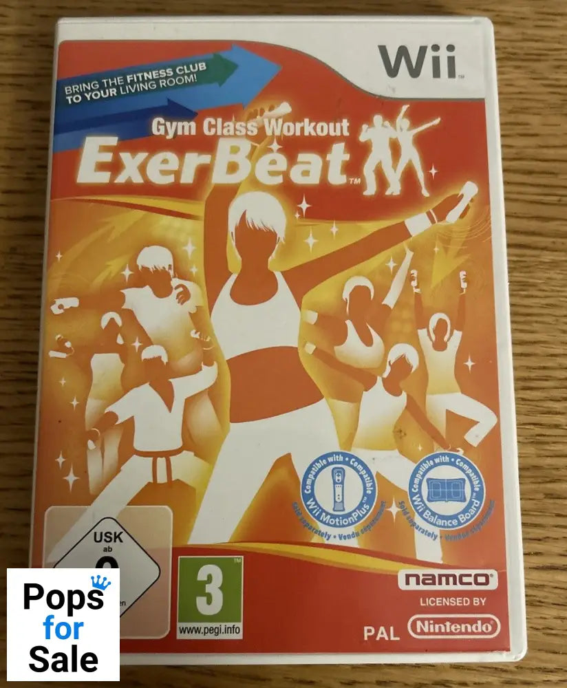 Exerbeat Gym Class Workout for Nintendo Wii