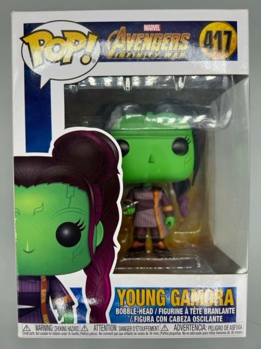 #417 Young Gamora - Marvel Avengers Infinity War Box Damaged Funko POP