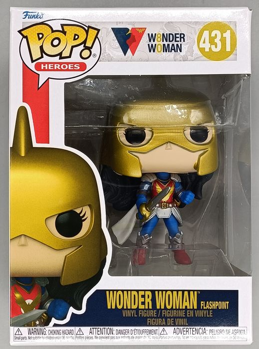 431 Wonder Woman (Flashpoint) DC Wonder Woman 80th Funko POP