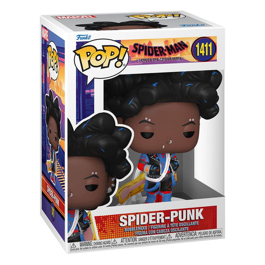 1411 Spider-Punk - Marvel Spiderman Across the Spider-Verse Funko POP Preorder