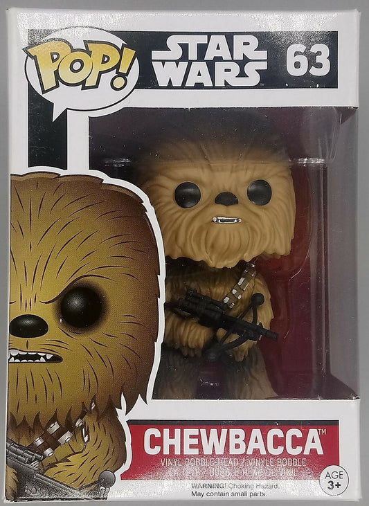 #63 Chewbacca - Star Wars - Box Damaged Funko POP