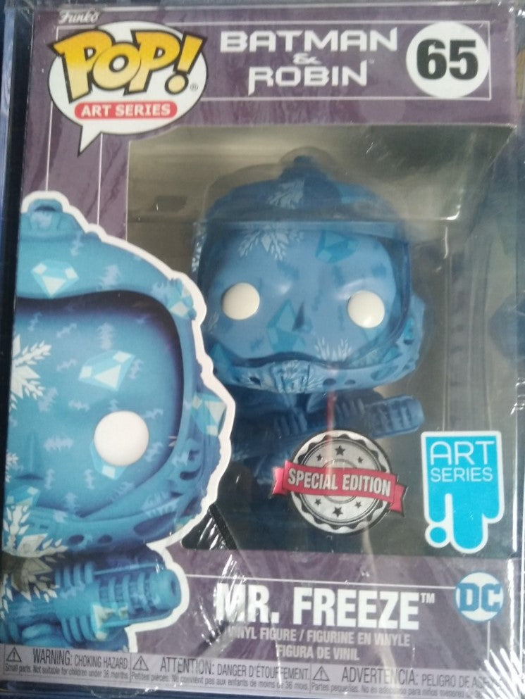 ! Batman & Robin - Mr. Freeze with Protector (Art Series) #65 Funko POP