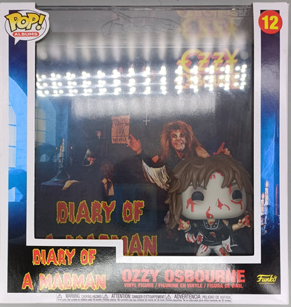 #12 Ozzy Osbourne (Diary of a Madman) - Albums - Box Damaged Funko POP