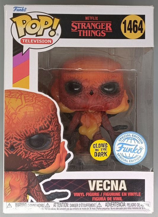 1464 Vecna (Glow) - Stranger Things - Funko POP - Box Damaged