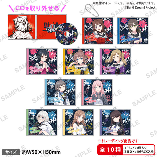 Poppin`PartyÃ—MyGO!!!!! ’Divide/Unite’ Trading CD Acrylic Straps Merchandise