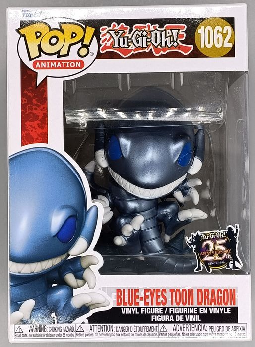 1062 BlueEyes Toon Dragon - Yu-Gi-Oh - Funko POP - Box Damaged