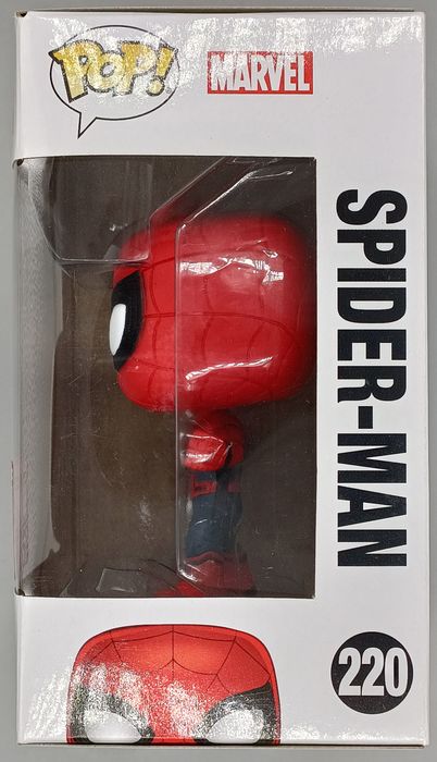 #220 SpiderMan Wingsuit Homecoming Marvel Collectors Box Damaged Funko POP