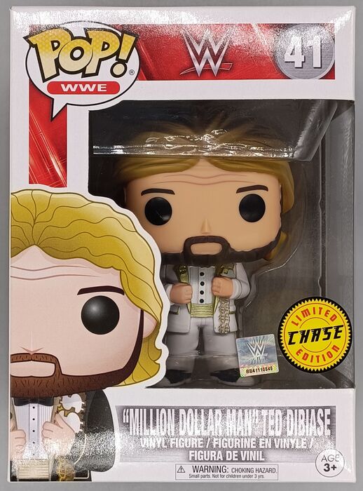 #41 Million Dollar Man Ted DiBiase (White Tux) Chase - WWE Funko POP