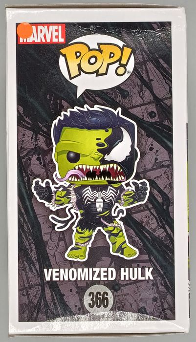 #366 Venomized Hulk - Marvel Venom - Box Damaged Funko POP