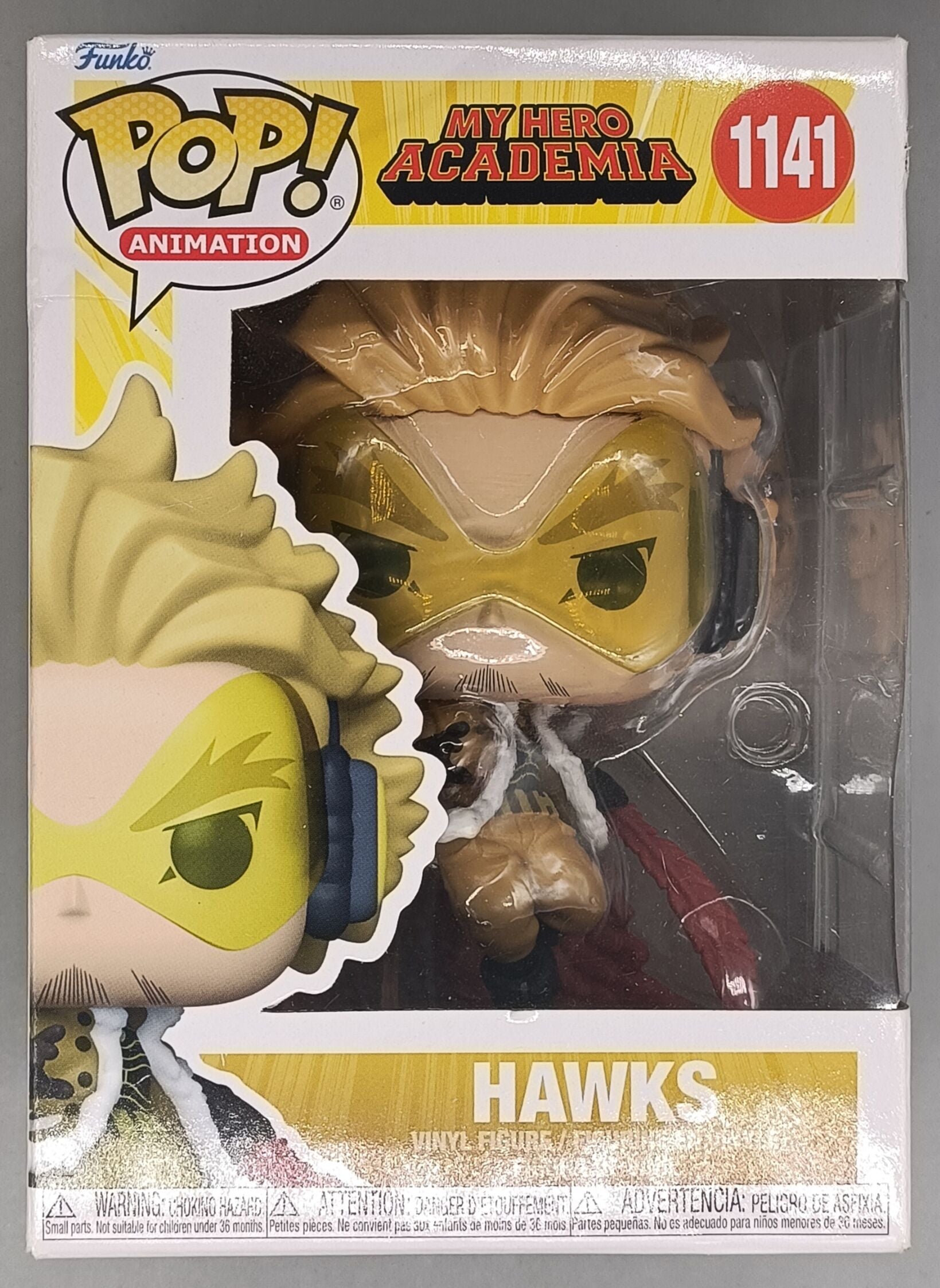 1141 Hawks - My Hero Academia - Funko POP - Box Damaged