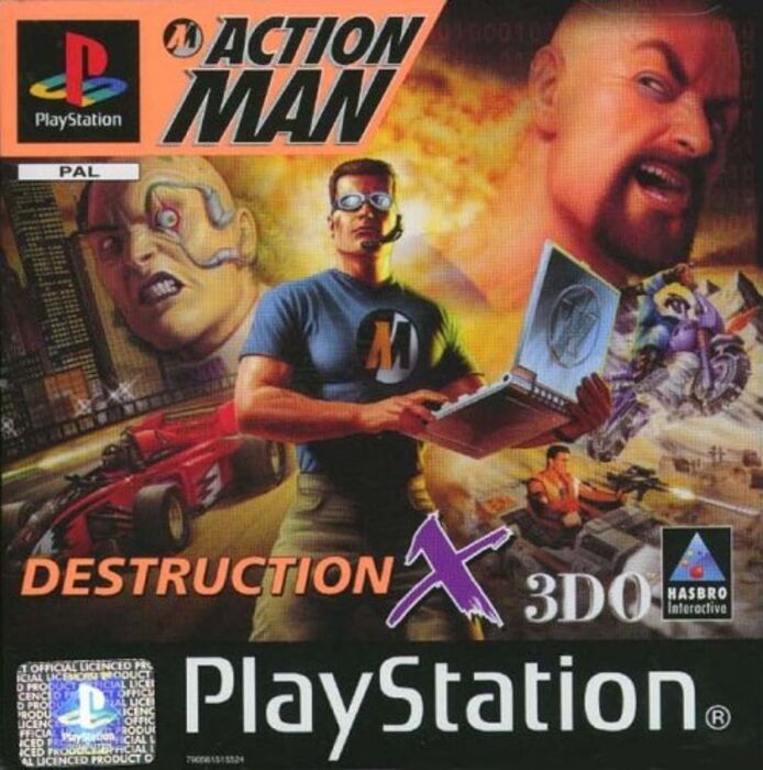Action Man II: Destruction X for Sony Playstation 1 - [No Manual]