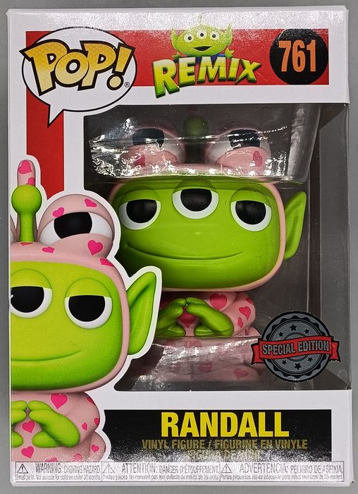 761 Randall (Alien- Hearts) - Disney Monsters Inc Funko POP
