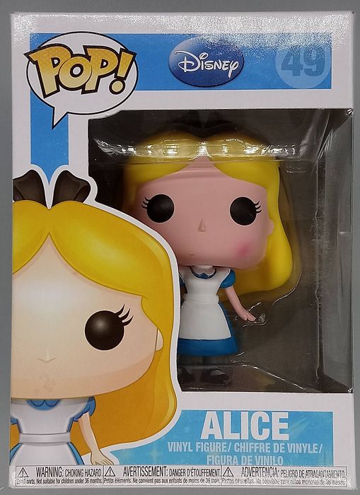 #49 Alice - Disney Alice in Wonderland - Box Damaged Funko POP