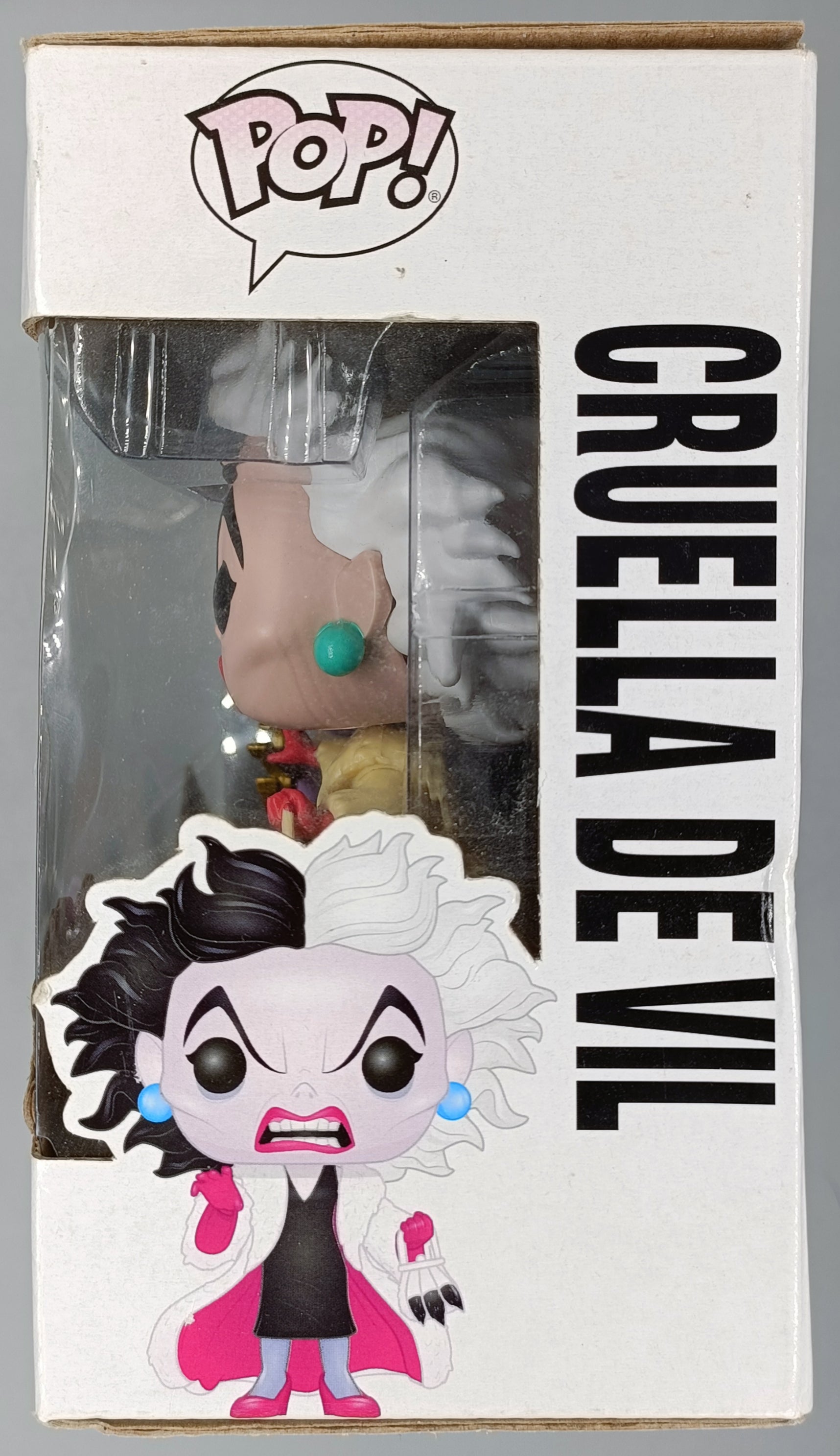 [2 Pack] Ursula with Cruella De Vil - Disney Little Mermaid - 101 Dalmations - Box Damaged Funko POP