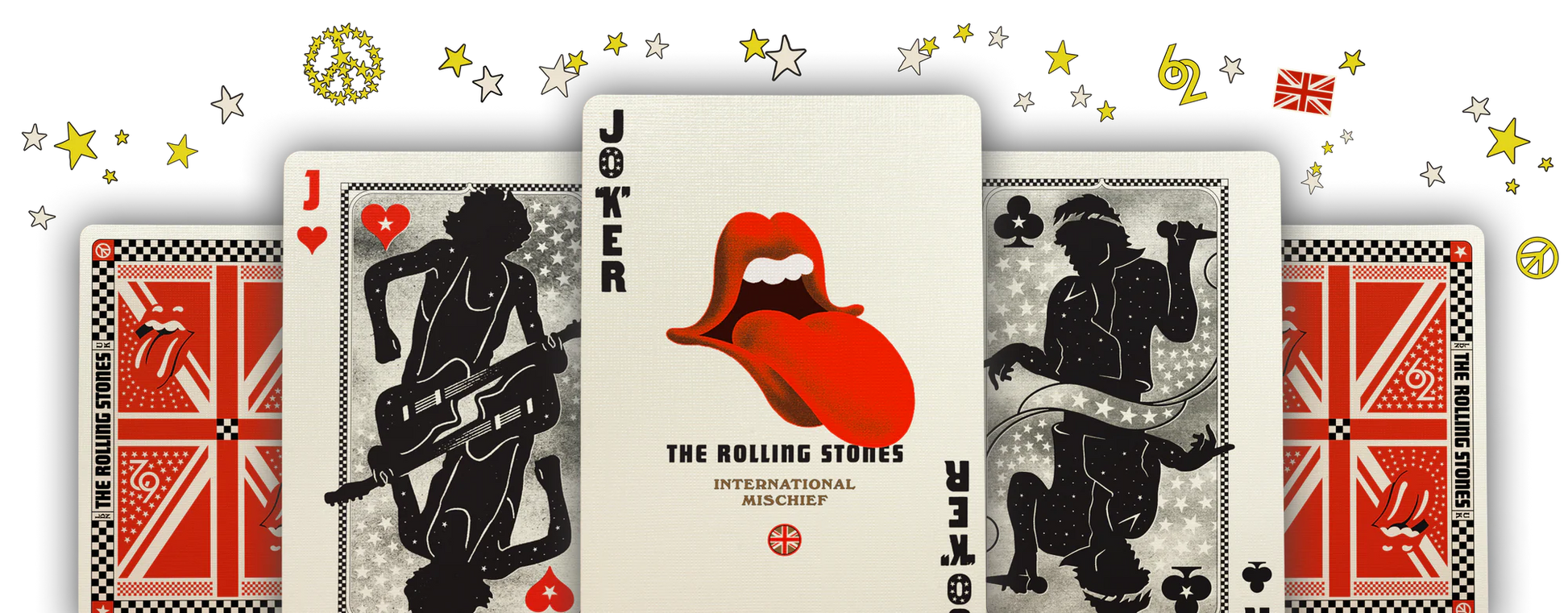 Rolling Stones Playing Cards - Theory11