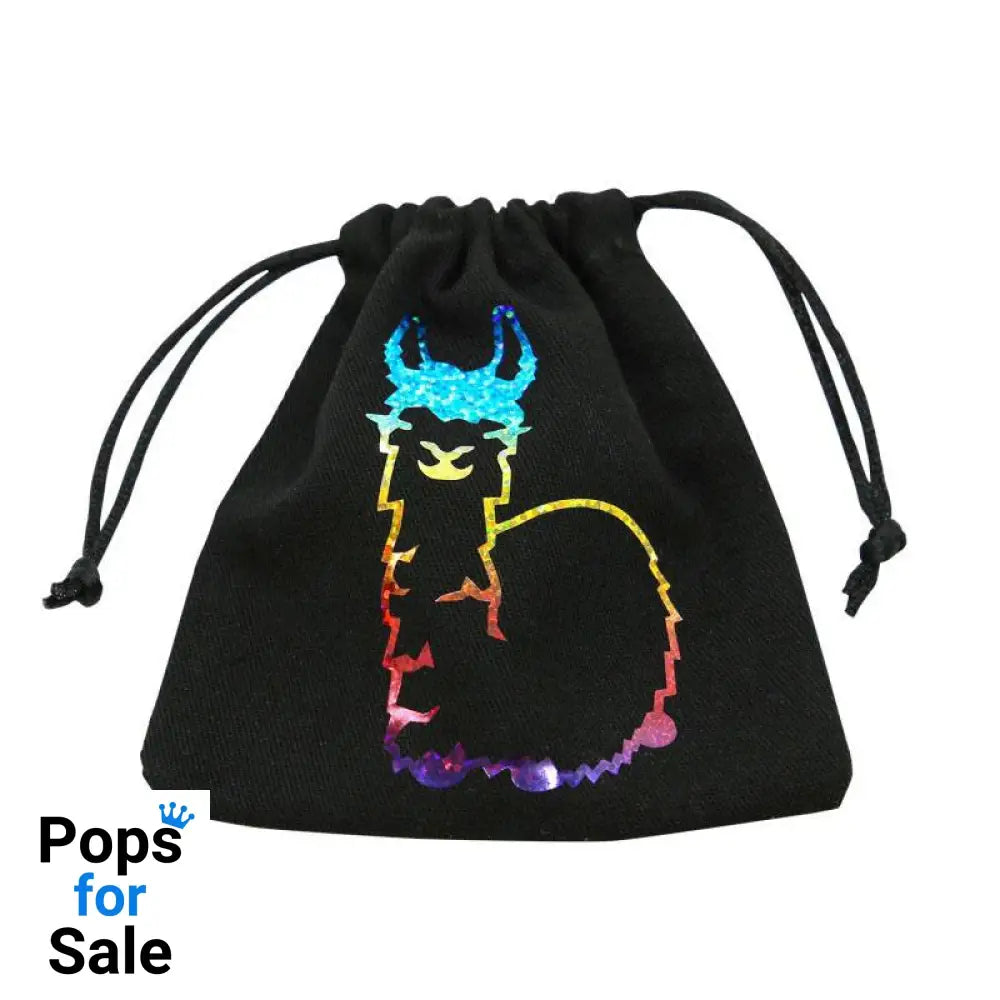 Fabulous Llama Dice Bag Rainbow Dice accessories