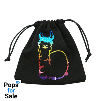 Fabulous Llama Dice Bag Rainbow Dice accessories