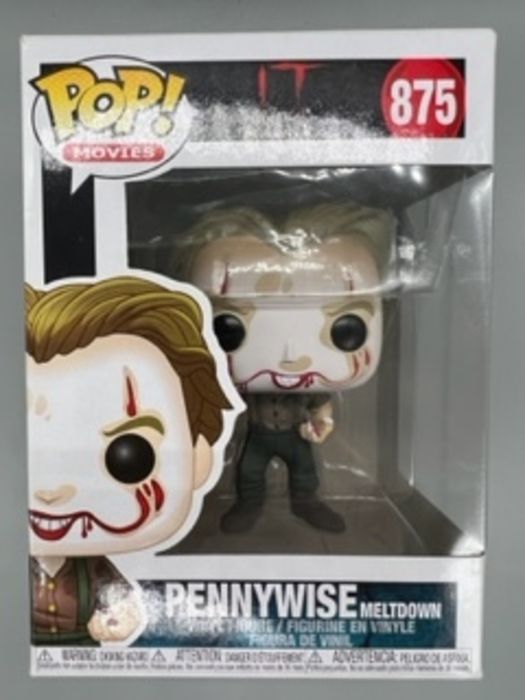 #875 Pennywise (Meltdown) - Horror - IT - Box Damaged Funko POP