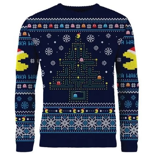 Pac-Man Christmas Jumper (Size XXL)
