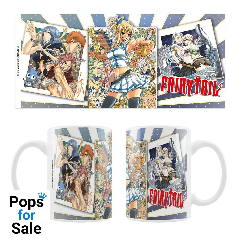 Fairy Tail Ceramic Mug Lucy Manga Style