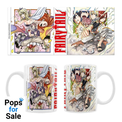 Fairy Tail Ceramic Mug Natsu Manga Style Cups & Mugs