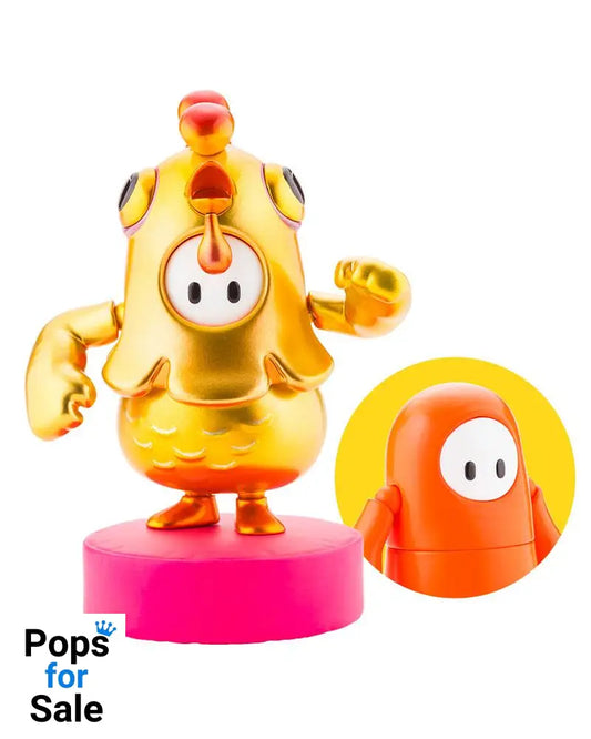 Fall Guys: Ultimate Knockout Action Figure 1/20 Legendary Edition Orangeade / Golden Chicken Costume 8 cm Action figures