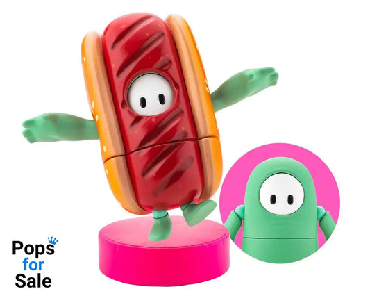 Fall Guys: Ultimate Knockout Action Figure 1/20 Pack 03 Mint Chocolate / Hot Dog Skin 8 cm Action figures
