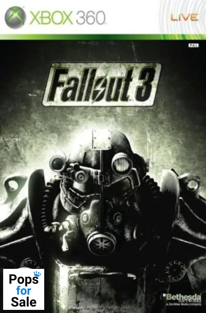 Fallout 3 Game for Xbox 360 - [No Manual]