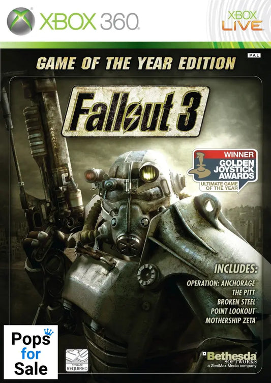 Fallout 3 Game of the Year Edition for Microsoft Xbox 360