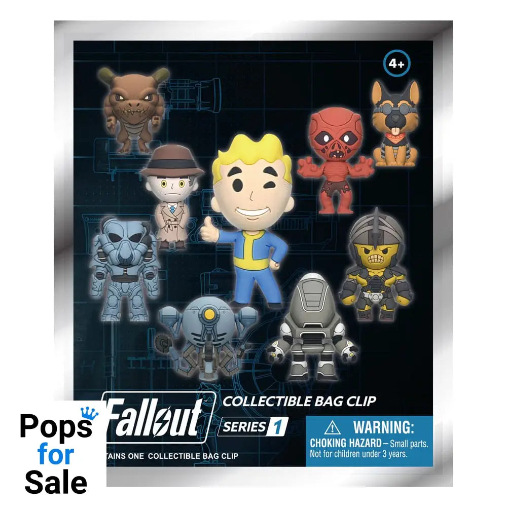Fallout 3D Foam Bag Clips Series 1 Display (24)