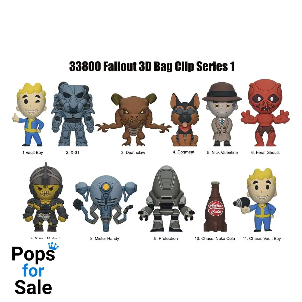 Fallout 3D Foam Bag Clips Series 1 Display (24)