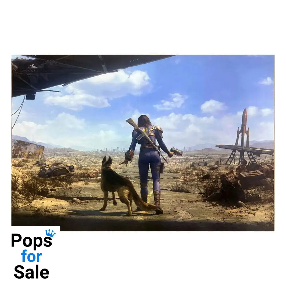 Fallout 4 Art Print Neighborhood Patrol 30 x 40 cm - unframed