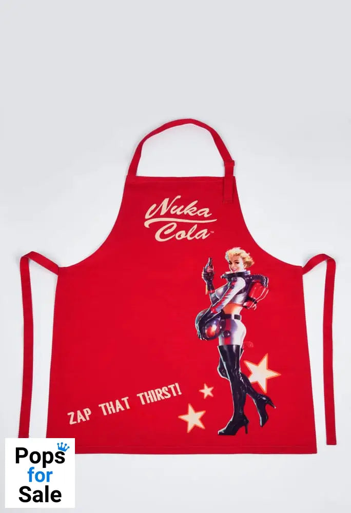 Fallout Apron Nuka Cola Zap that Thirst