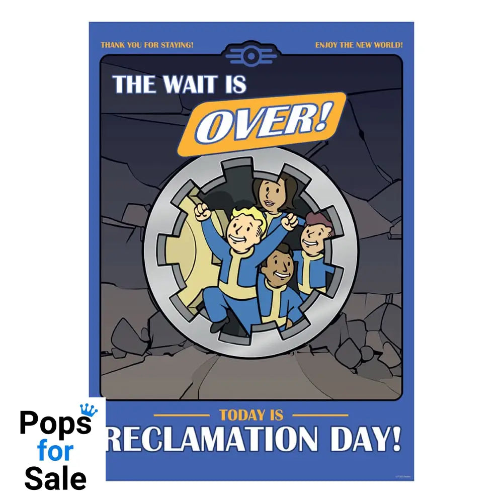 Fallout Art Print Reclamation Day Limited Edition 42 x 30 cm