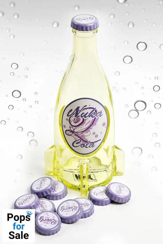 Fallout Botlle Series Glass Bottle & Cap Nuka Quartz Kitchen- and Tableware