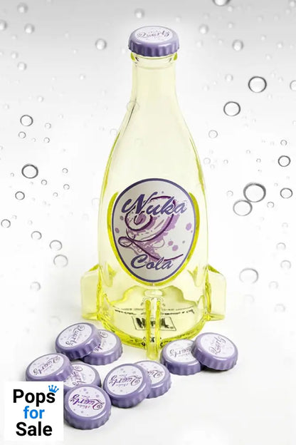 Fallout Botlle Series Glass Bottle & Cap Nuka Quartz Kitchen- and Tableware
