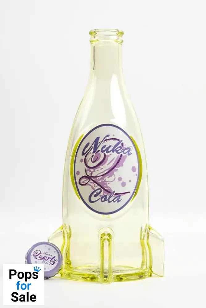 Fallout Botlle Series Glass Bottle & Cap Nuka Quartz