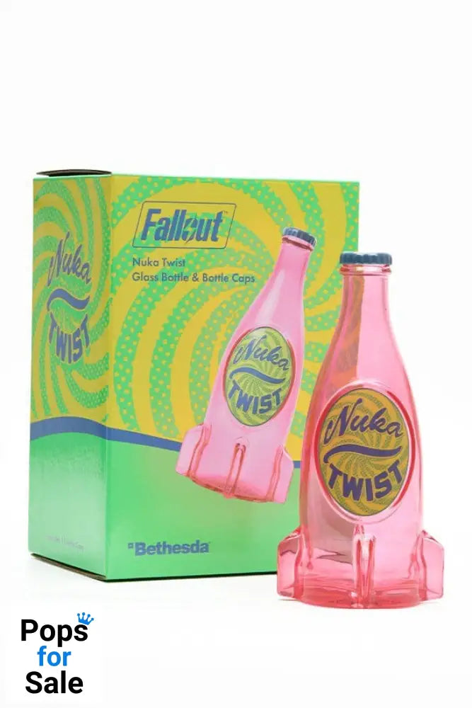 Fallout Bottle Series Replica Glass Bottle & Cap Nuka Twist